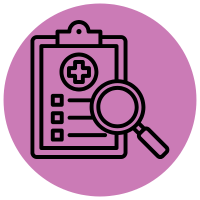 A Medical Clipboard - "diagnosis and prognosis"