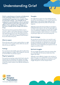 Understanding Grief Booklet